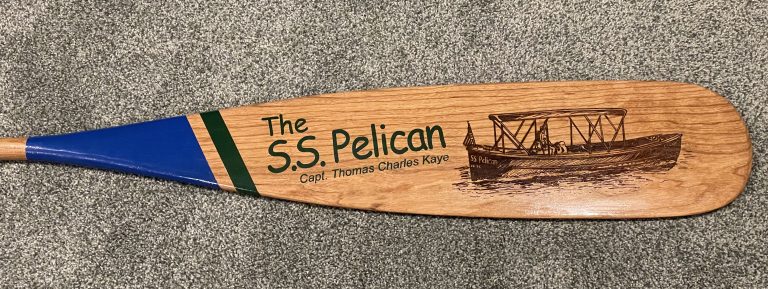 S.S. Pelican Personalized paddle